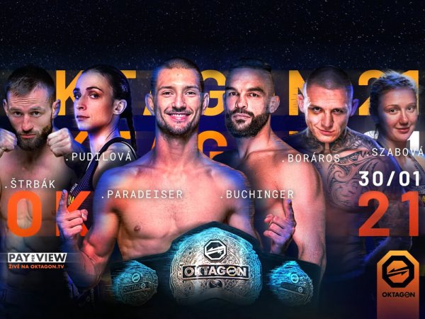 OKTAGON 21 🥊 MMA program, fightcard, stávky a livestream