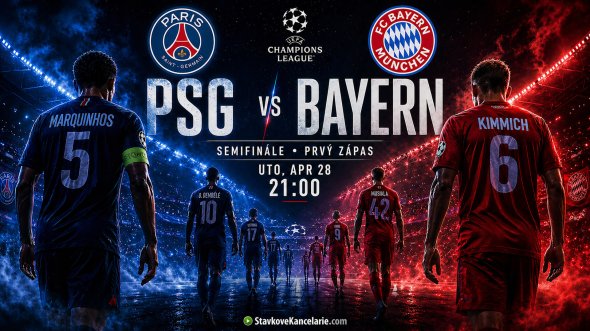 PSG – Bayern Mníchov ✅ ANALÝZA + TIP na zápas