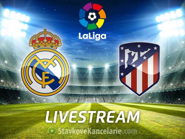 Real Madrid – Atletico Madrid ▶️ live stream, kurzy a tipy