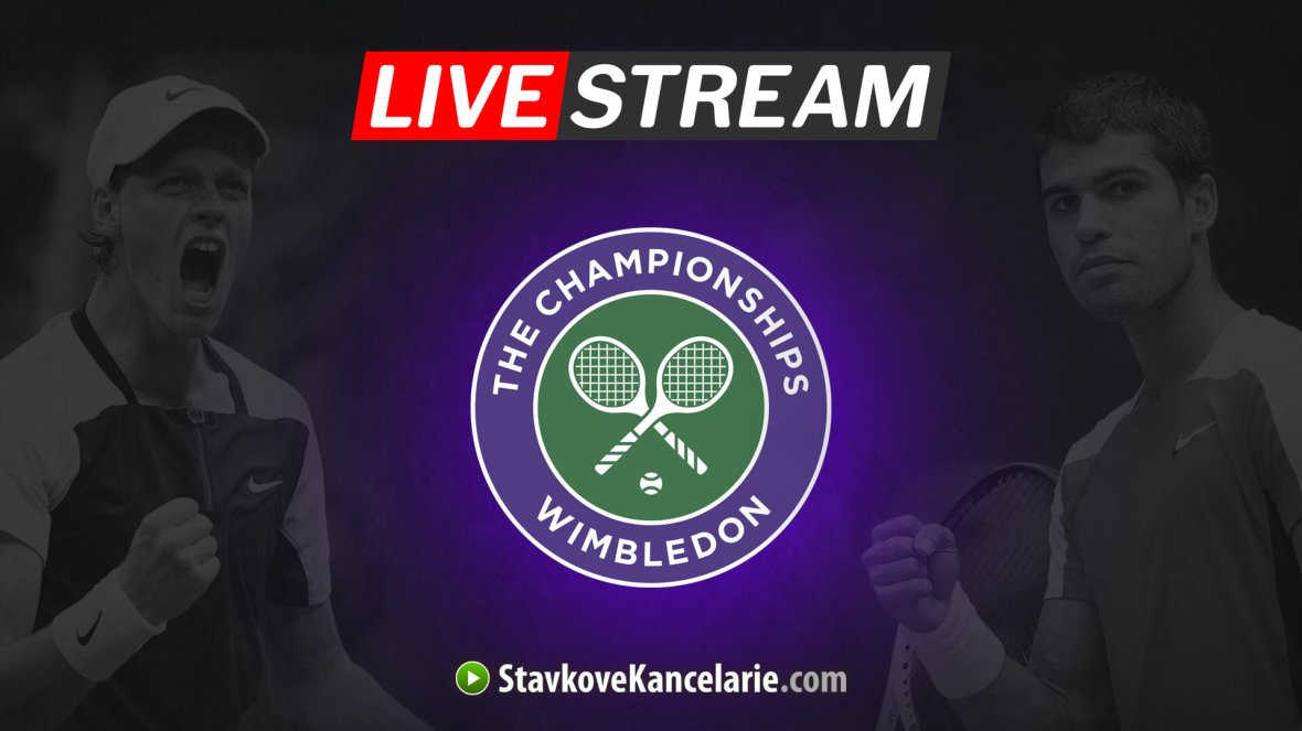 Jannik Sinner vs Carlos Alcaraz LIVE (13.7.2025) ▶️ Sledujte zápas zadarmo online