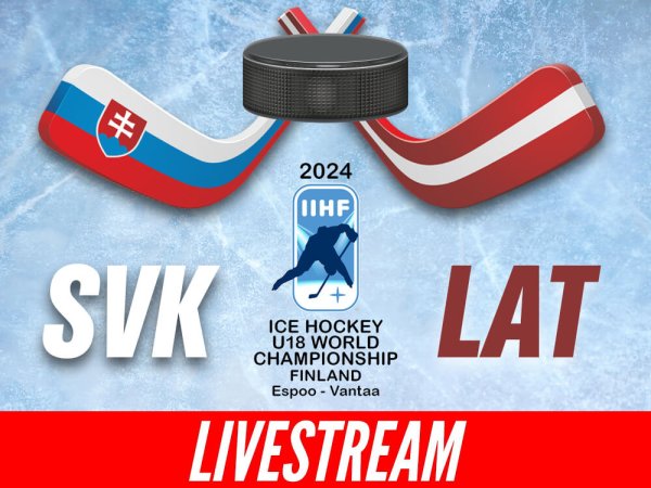 Slovensko – Lotyšsko U18 ▶️ live stream a TV přenos | MS 2024