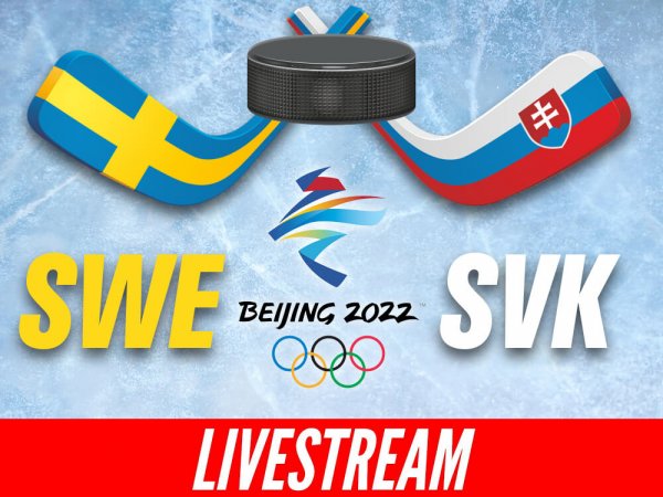 Live stream Slovensko – Švédsko ZOH 2022 ▶️ Ako sledovať zápas naživo online?