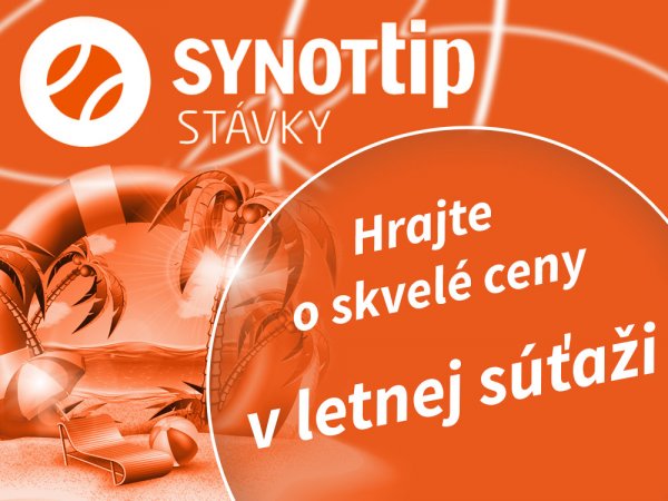 Letná súťaž v SYNOT TIPe s dotáciou 300 € na deň