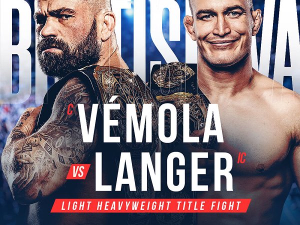 Vémola vs Langer🥊kurzy, stávky, profily a LIVE stream Oktagonu