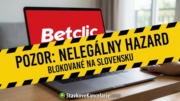 Betclic.com nemá licenciu od ÚRHH
