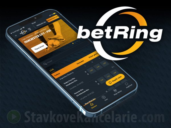 Ako stiahnuť betRing aplikáciu do mobilu? Android apk | iOS app