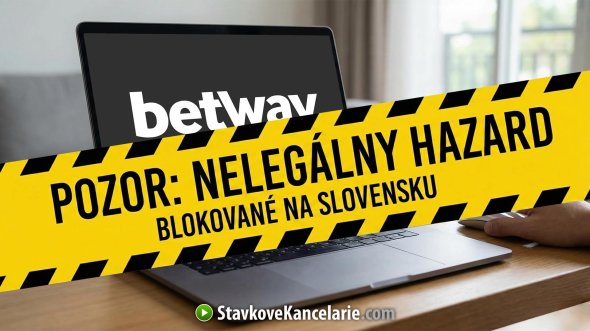 betway.com nemá licenciu od ÚRHH