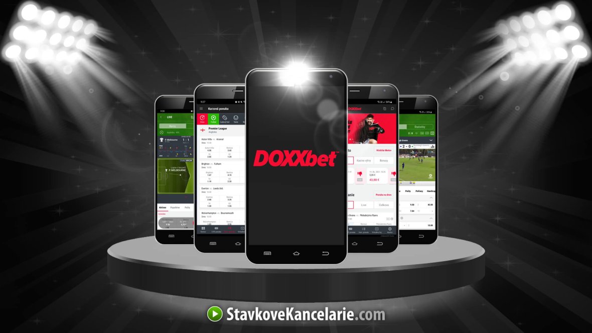 DOXXbet aplikácia (Android apk, iOS app) 📱 Na stiahnutie TU