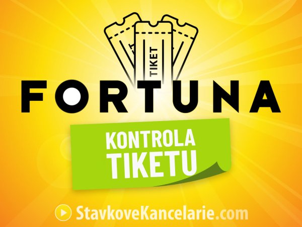 Kontrola tiketu Fortuna SK ✔️ overte si vaše tipy online!