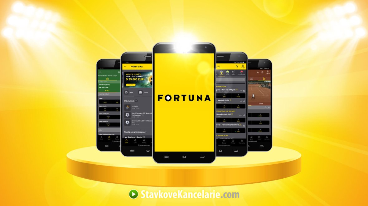 Fortuna aplikácia do mobilu – stiahnuť pre Android a iOS