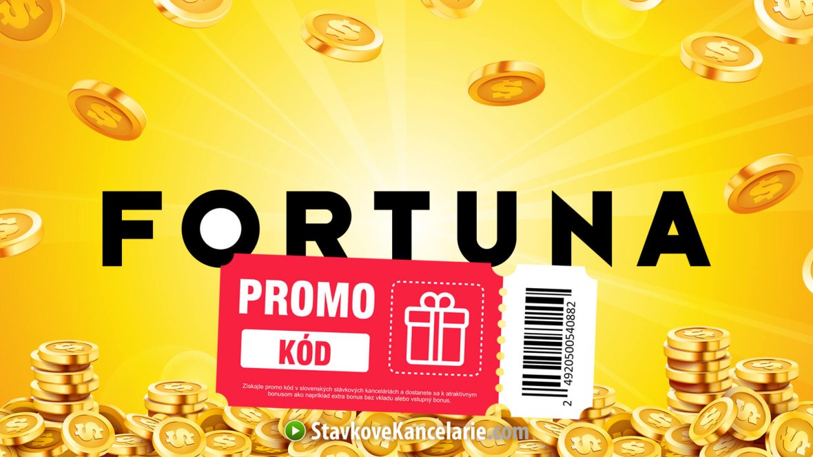 Fortuna promo kód 2024 ❤️ získajte PLATNÉ bonus KÓDY