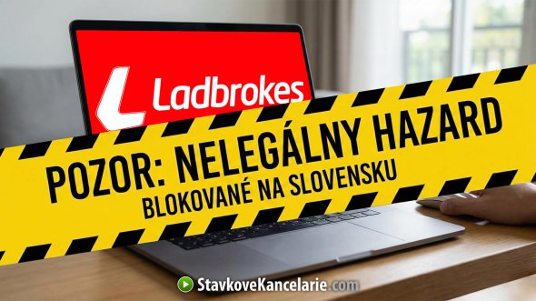 ladbrokes.com nemá licenciu od ÚRHH