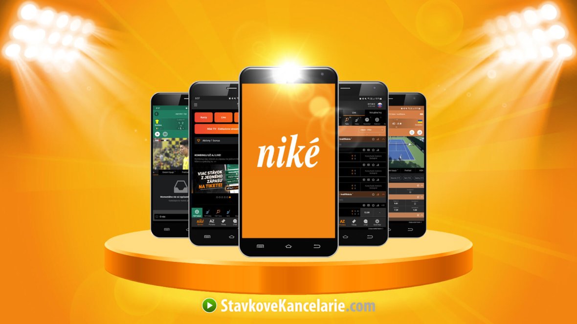 Niké aplikácia (Android apk, iOS app) 📱 Na stiahnutie TU