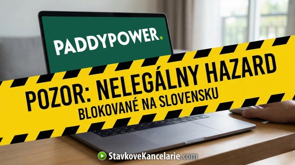 Paddy Power nemá licenciu od ÚRHH
