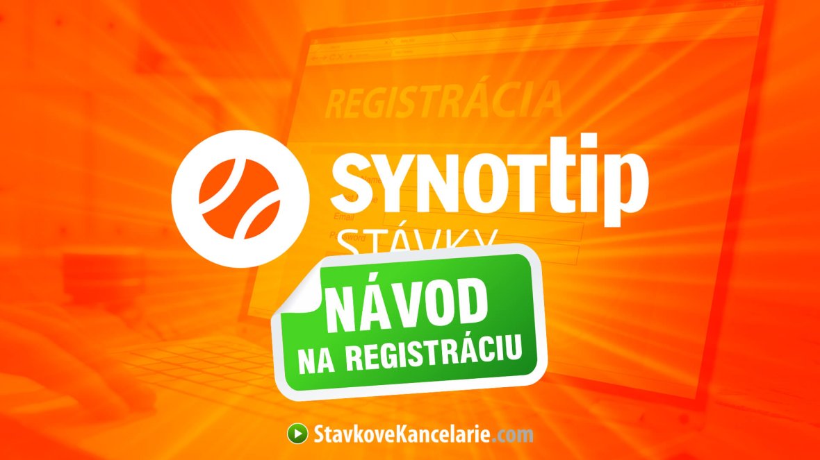 Ako sa zaregistrovať v SynotTipe 📝 NÁVOD
