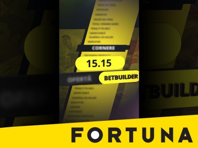 Fortuna Bet Builder – kombinujte stávky z jednej udalosti