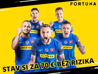 Stavte si vo Fortune až za 70 € bez rizika! Pozor bonus je časovo obmedzený!