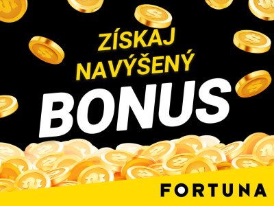 Fortuna ponúka až 50 € stávku bez rizika + 50 € kredit