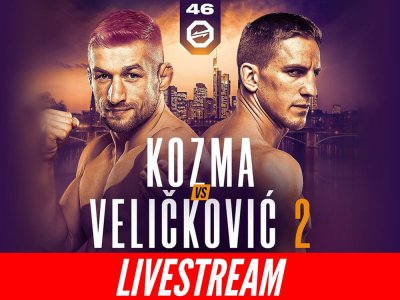Kozma vs. Veličković LIVE stream + online prenos | Oktagon 46