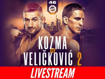 Kozma vs. VeliÄ�koviÄ‡ LIVE stream + online prenos | Oktagon 46