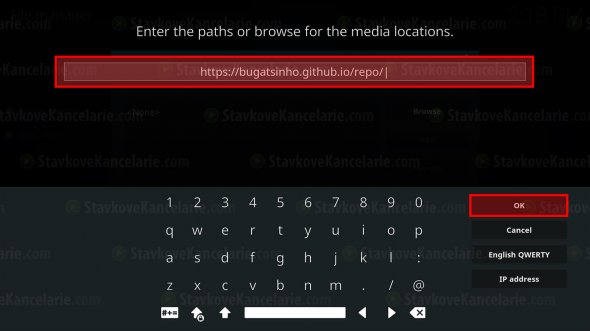 Príkazový riadok pre pomenovanie zdroja vysielania