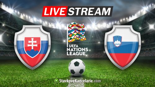 Slovinsko – Slovensko ▶️ LIVE stream a TV | Liga národov