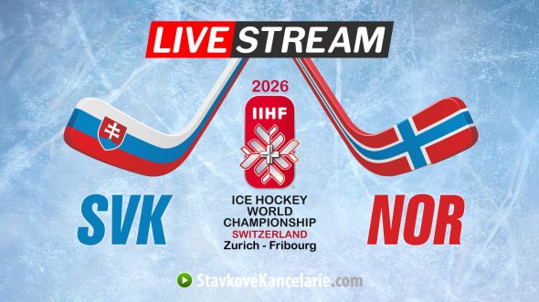 Slovensko – Nórsko LIVE stream k zápasu na MS v hokeji 2026