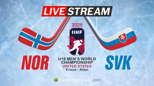 Nórsko – Slovensko U18 ▶️ LIVE stream a TV prenos | MS 2025
