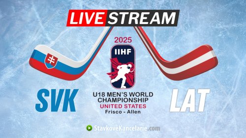 Slovensko – Lotyšsko U18 ▶️ live stream a TV prenos | MS 2025