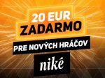 Niké bonus 20 EUR zadarmo ❤️ Bonus bez vkladu 2022