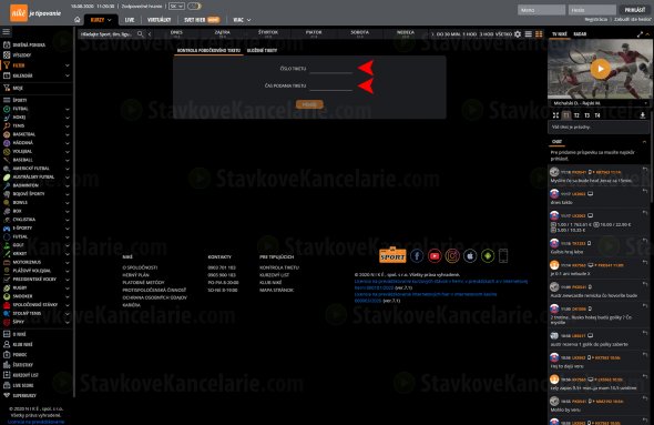 Kontrola tiketu bez prihlásenia na Nike.sk – Krok 2