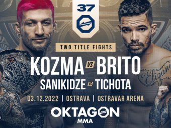 Oktagon 37 🥊 MMA – program zápasov, fight karta, kurzy + LIVE