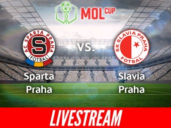 Slavia – Sparta ▶️ LIVE stream a živý prenos v TV | MOL Cup