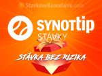 SynotTip stávka bez rizika za 40 € ❤️ Vstupný BONUS až 2.000 €