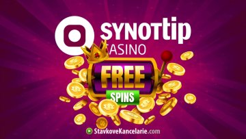 Synottip free spiny: 250 bez rizika + až 640 FS