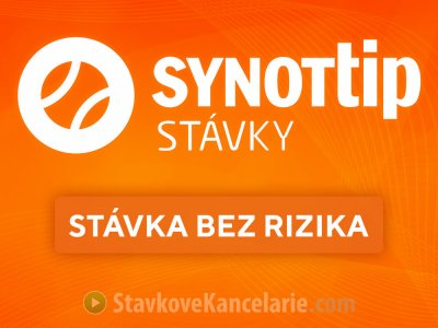 SynotTip stávka bez rizika za 70 € ❤️ Vstupný BONUS až 2.000 €