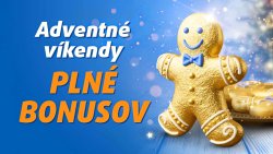 Tipsport adventné bonusy cez víkendy