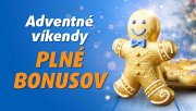 Tipsport adventné bonusy cez víkendy