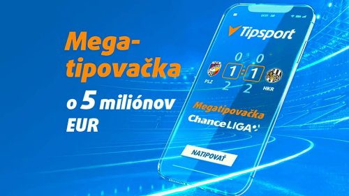 Megatipovačka Tipsport | 🎯 Hraj zadarmo o podiel z 5 mil. €