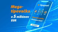 Megatipovačka Tipsport | 🎯 Hraj zadarmo o podiel z 5 mil. €
