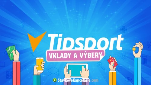 Tipsport vklady a výbery | karta, online prevody, SMS a pobočka