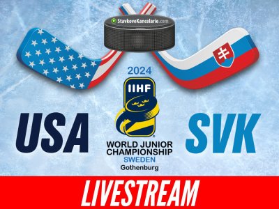 USA – Slovensko U20 ▶️ LIVE stream a TV prenos | MS 2024