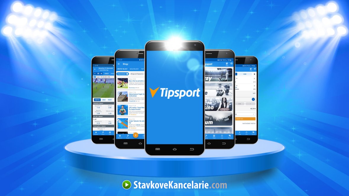 Tipsport aplikácia (Android apk, iOS app) 📱 Na stiahnutie TU