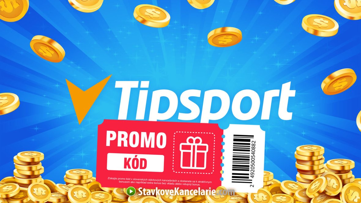 Tipsport akčný kód 2024 – ako získať bonus kód do 50 € zadarmo