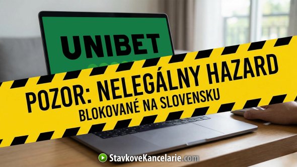 Unibet.com nemá licenciu od ÚRHH