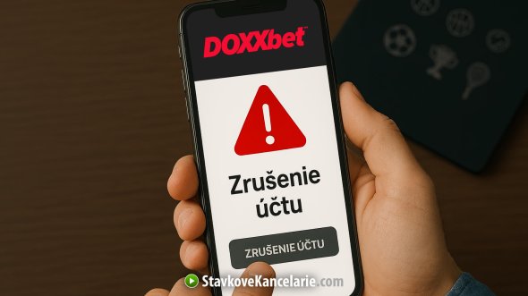 Zrušenie účtu na DOXXbet
