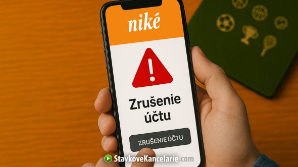 Zrušenie účtu na Niké