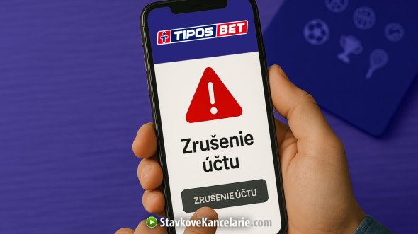Zrušenie účtu na Tipos