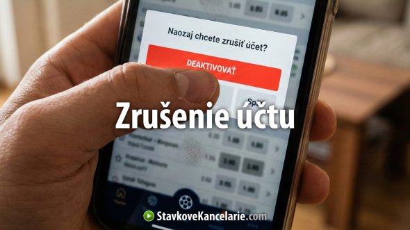 Ako zrušiť konto v stávkovej kancelárii